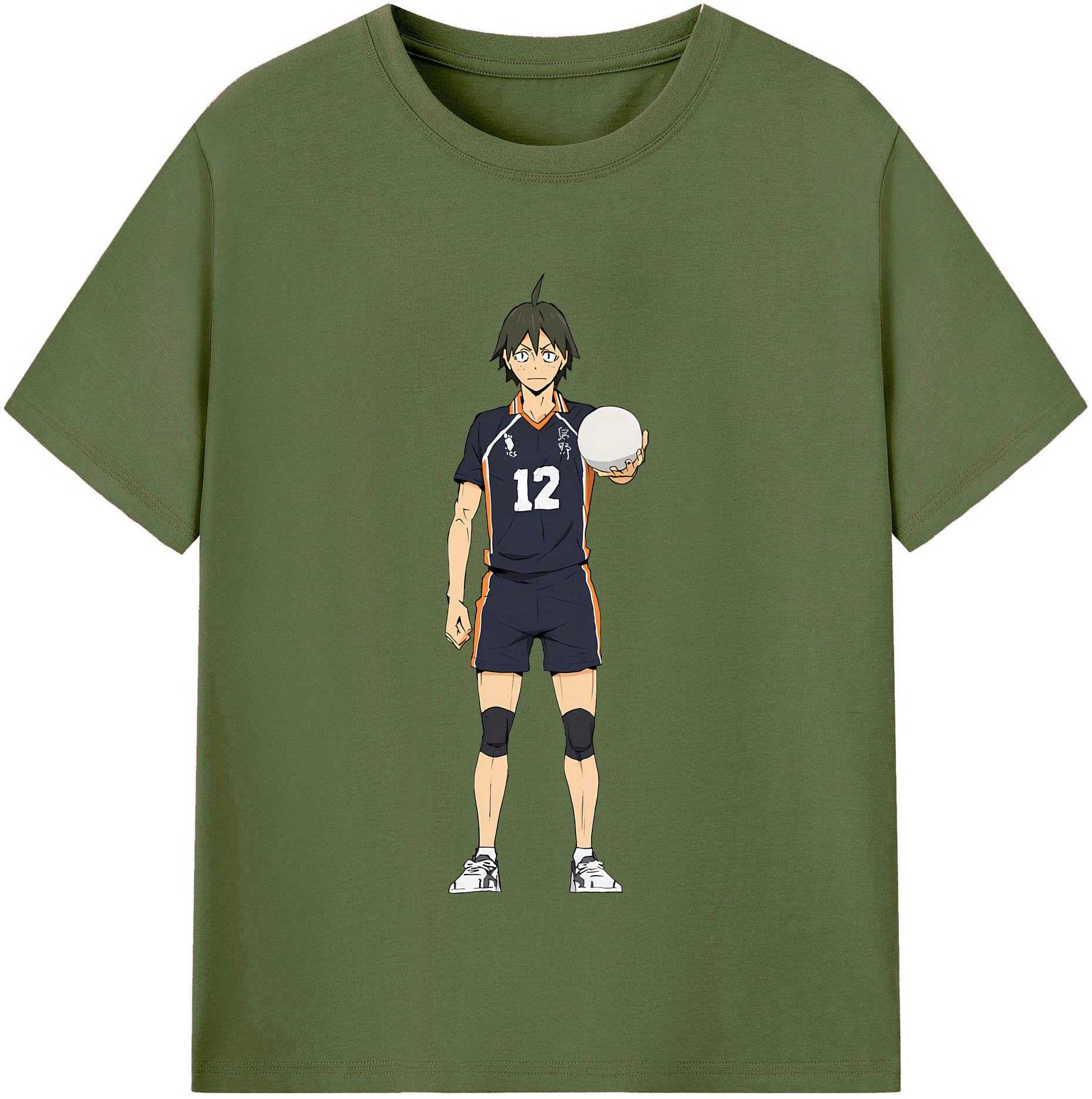 （画像用） ハイキュー!! Haikyu!! 綿100％半袖Tシャツ（フロントプリント）